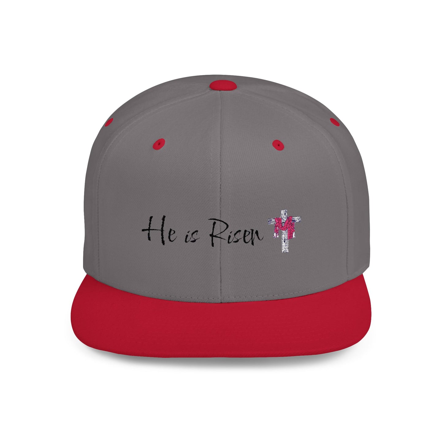 He is Risen - Black - Embroidered - Low Profile Baseball Cap - Easter - Mother's Day - Father's Day - Easter 1