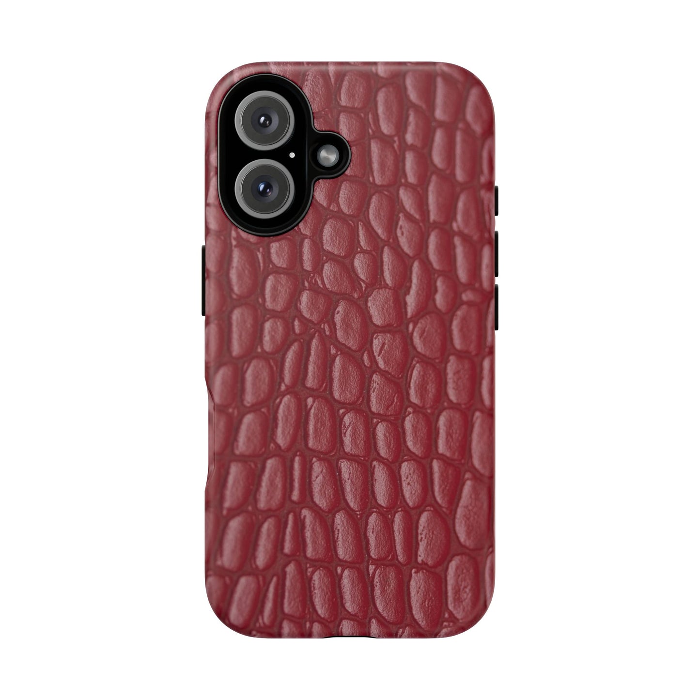 Red Leather - Tough Cases - Whimsical Phone Cases