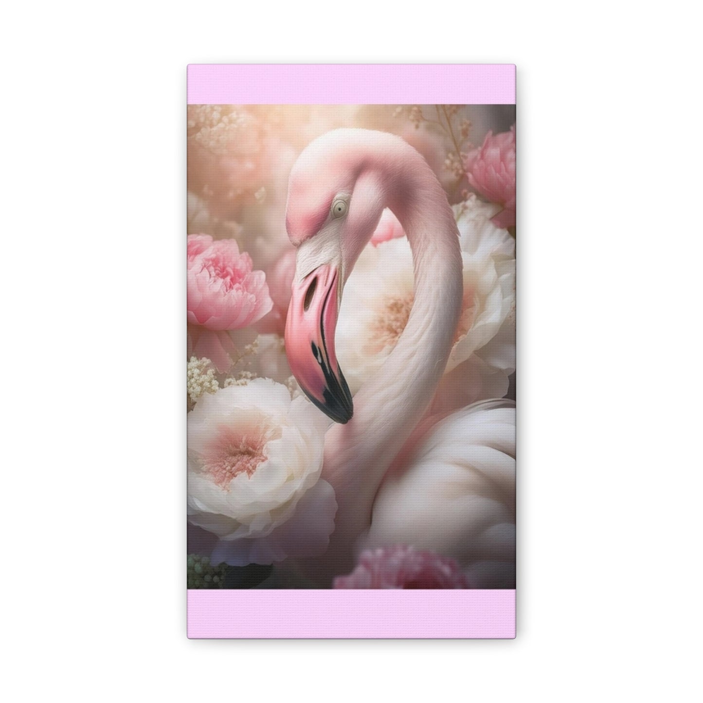 Flamingo - Canvas Stretched, 0.75"