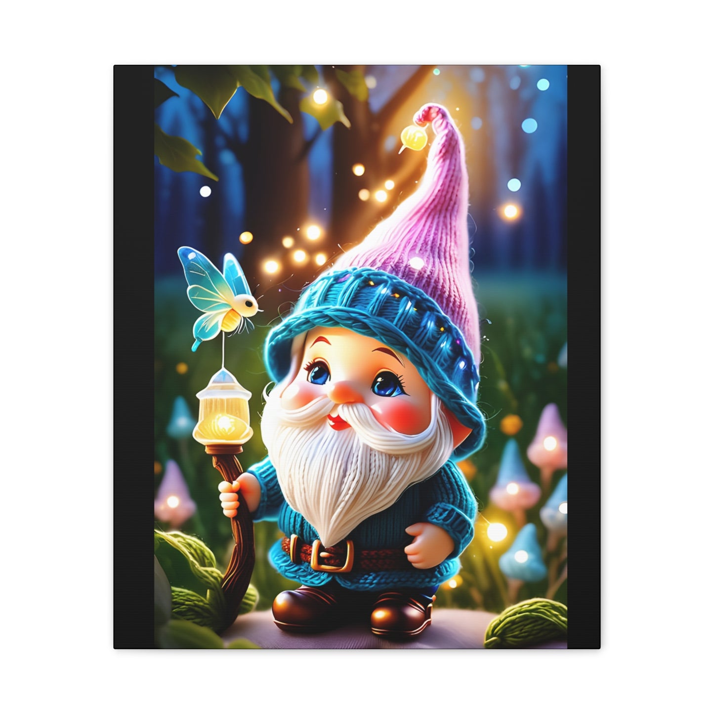 Gnome - Canvas Stretched, 0.75"