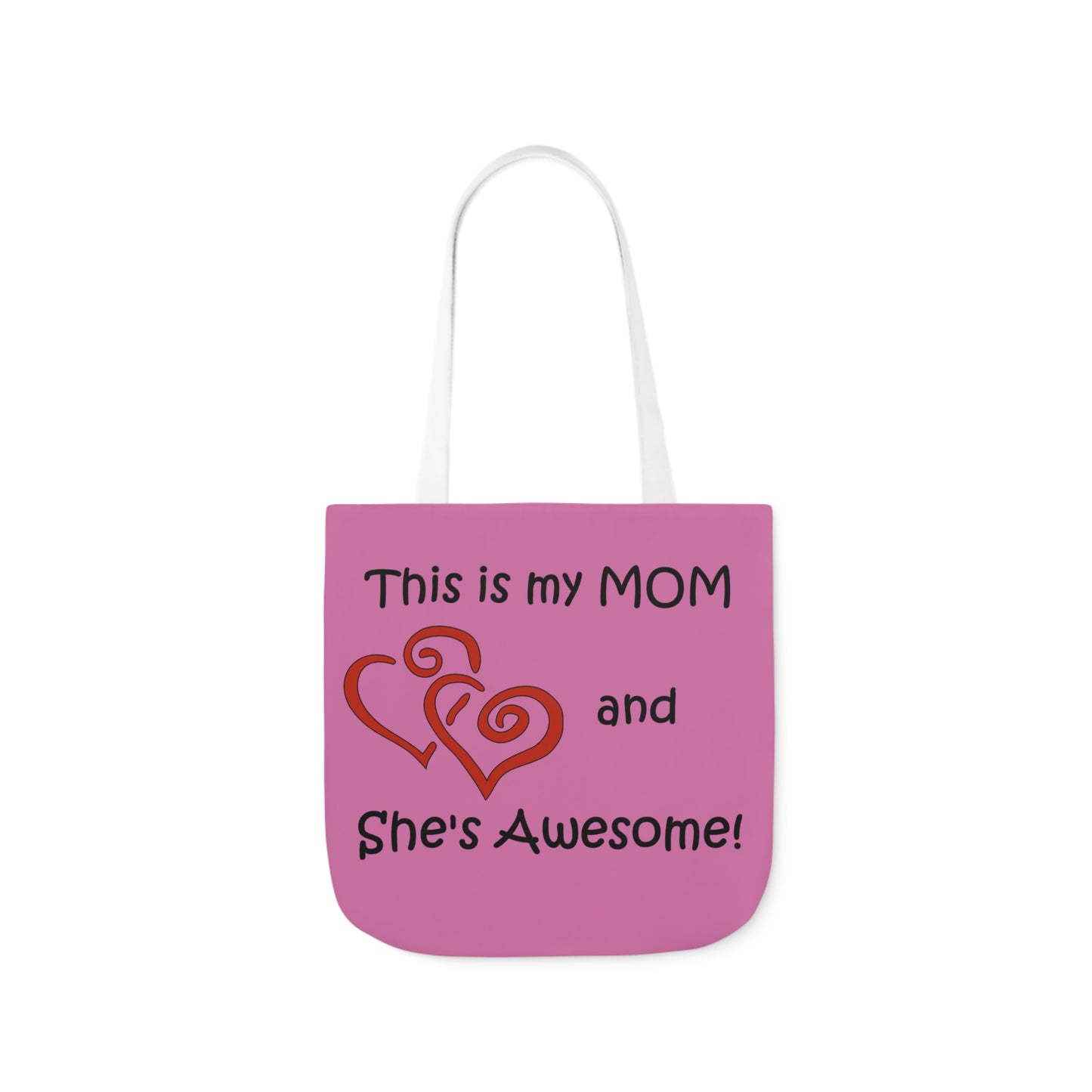 This is My Mom - Canvas Tote Bag, 5-Color Straps  Mother's Day