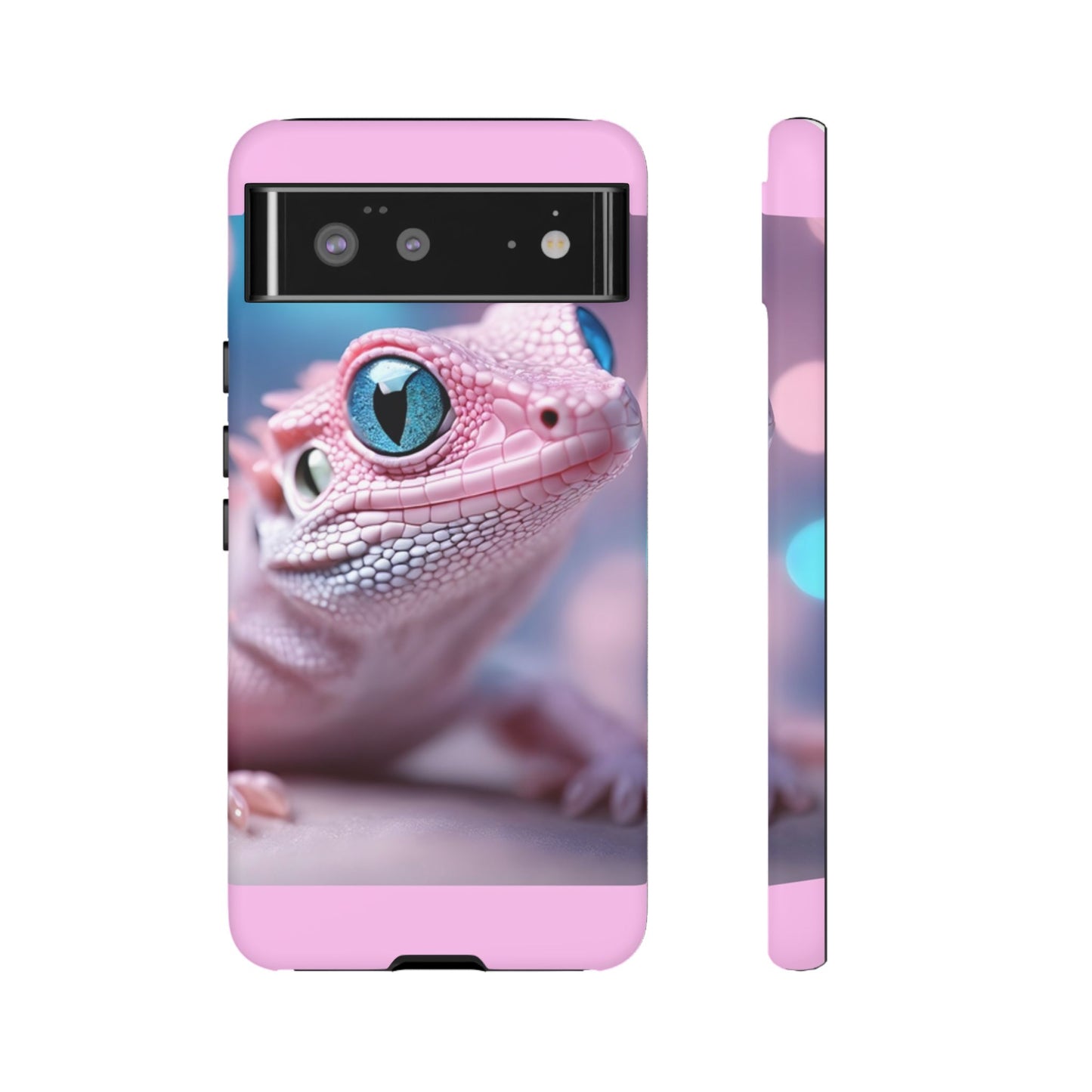 Pink Lizard - Whimsical Phone Cases