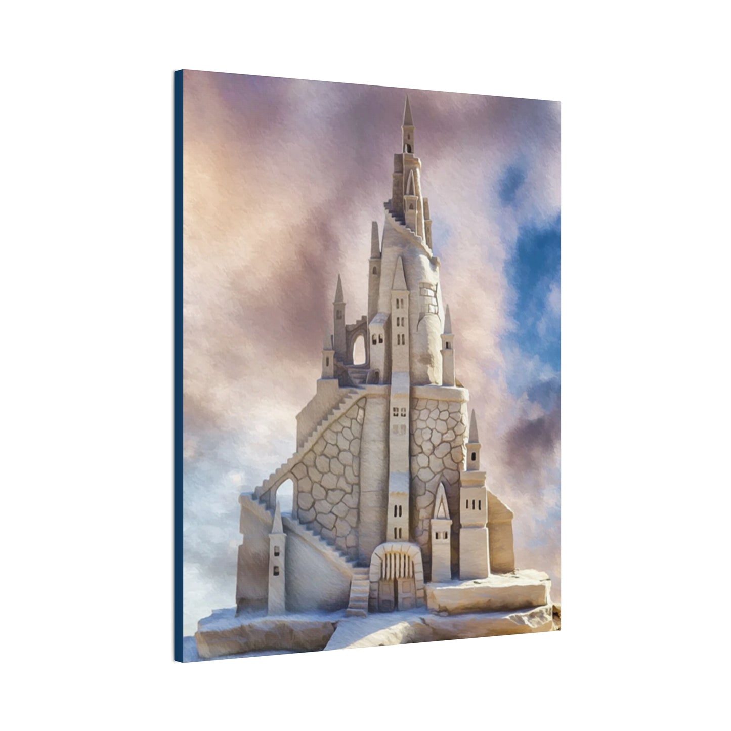 Sand Castle - Canvas Stretched, 0.75"