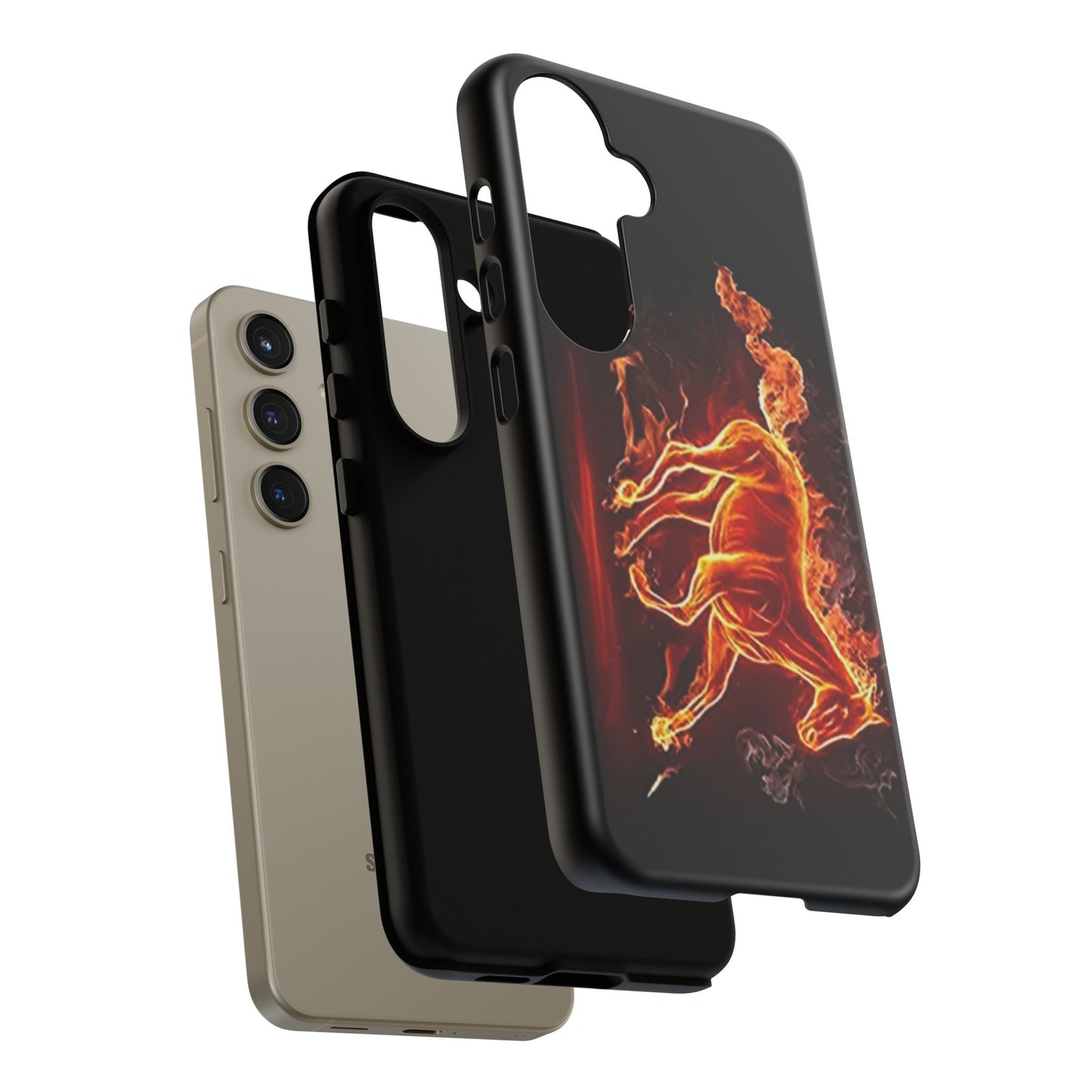 Burning Horse - Whimsical Phone Cases