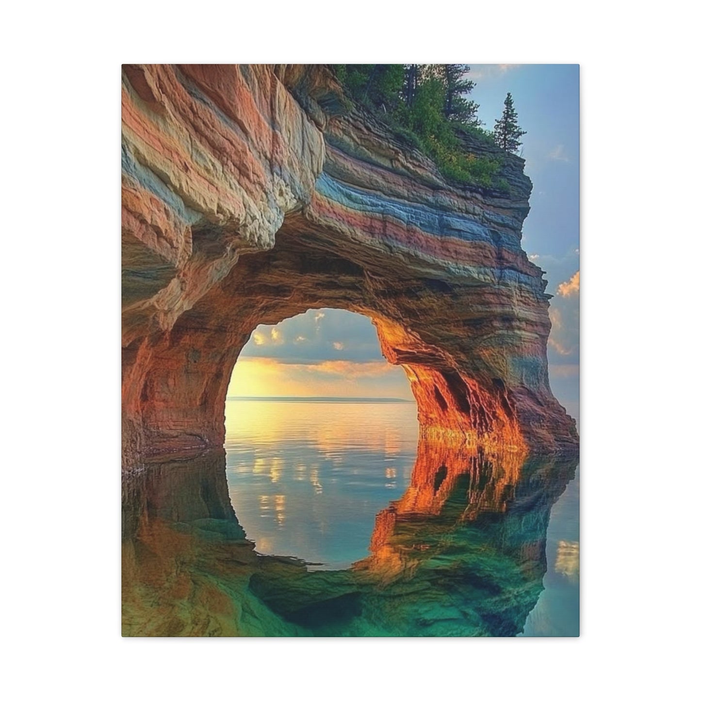 Colorful Arch - Canvas Stretched, 0.75"