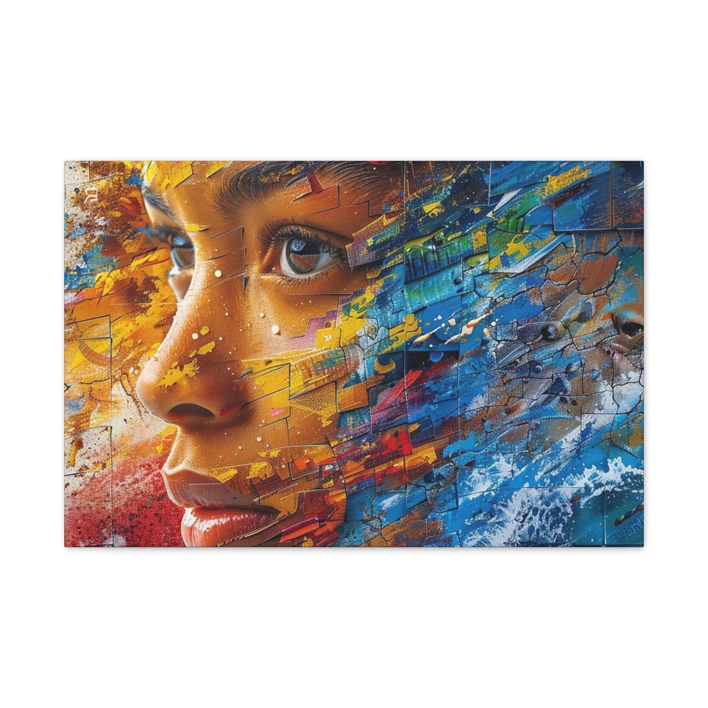 She - Canvas Stretched, 0.75"