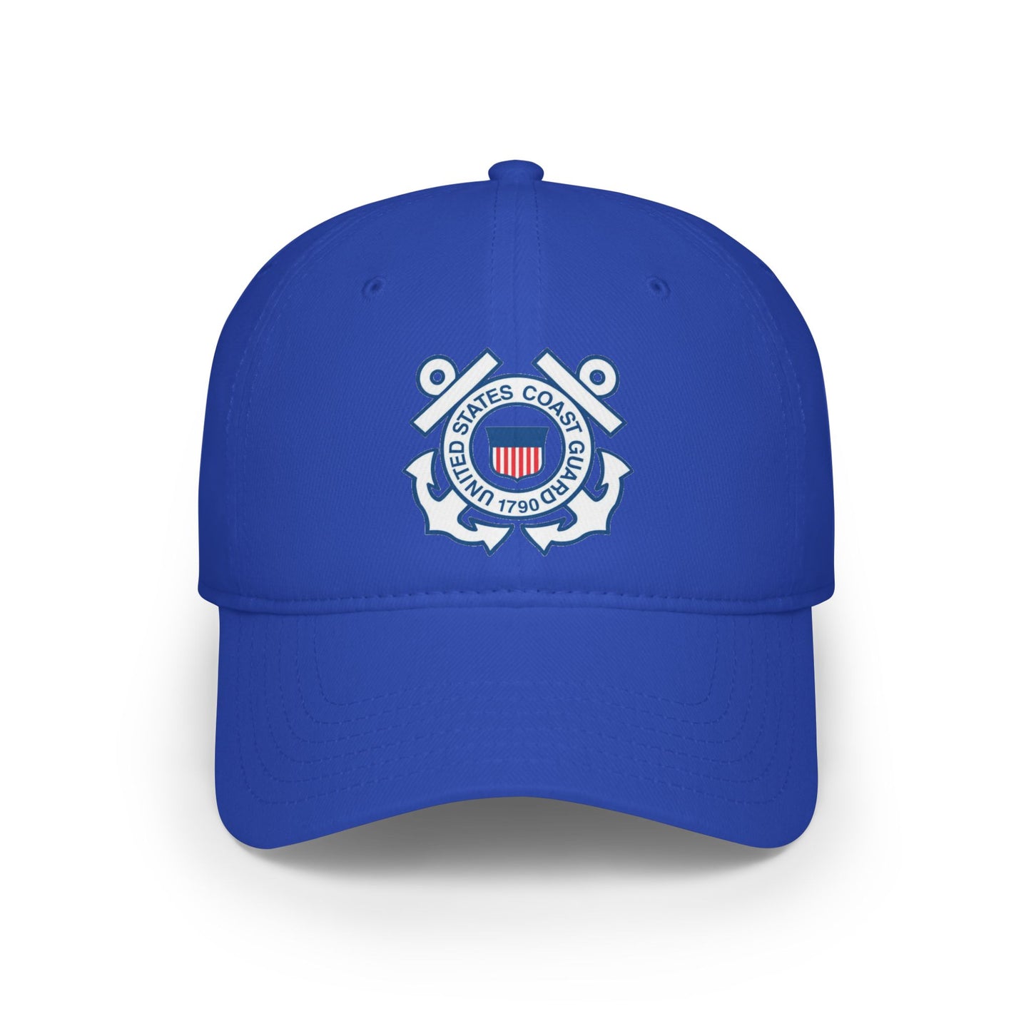 US Coast Guard - Low Profile Baseball Cap - Military - Father's Day - Veteran