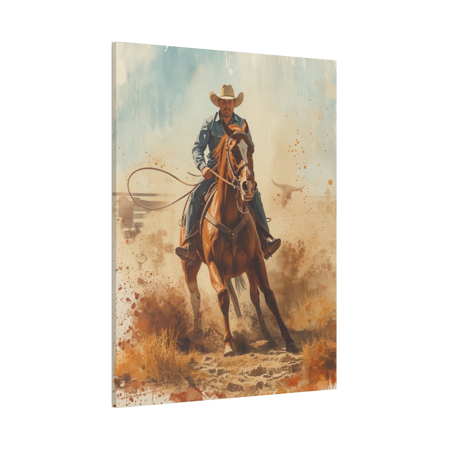 Cutting - Canvas Stretched, 0.75"
