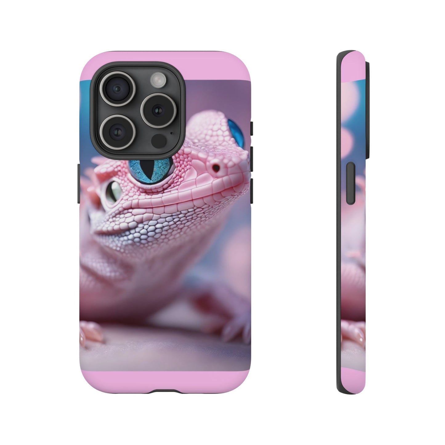 Pink Lizard - Whimsical Phone Cases