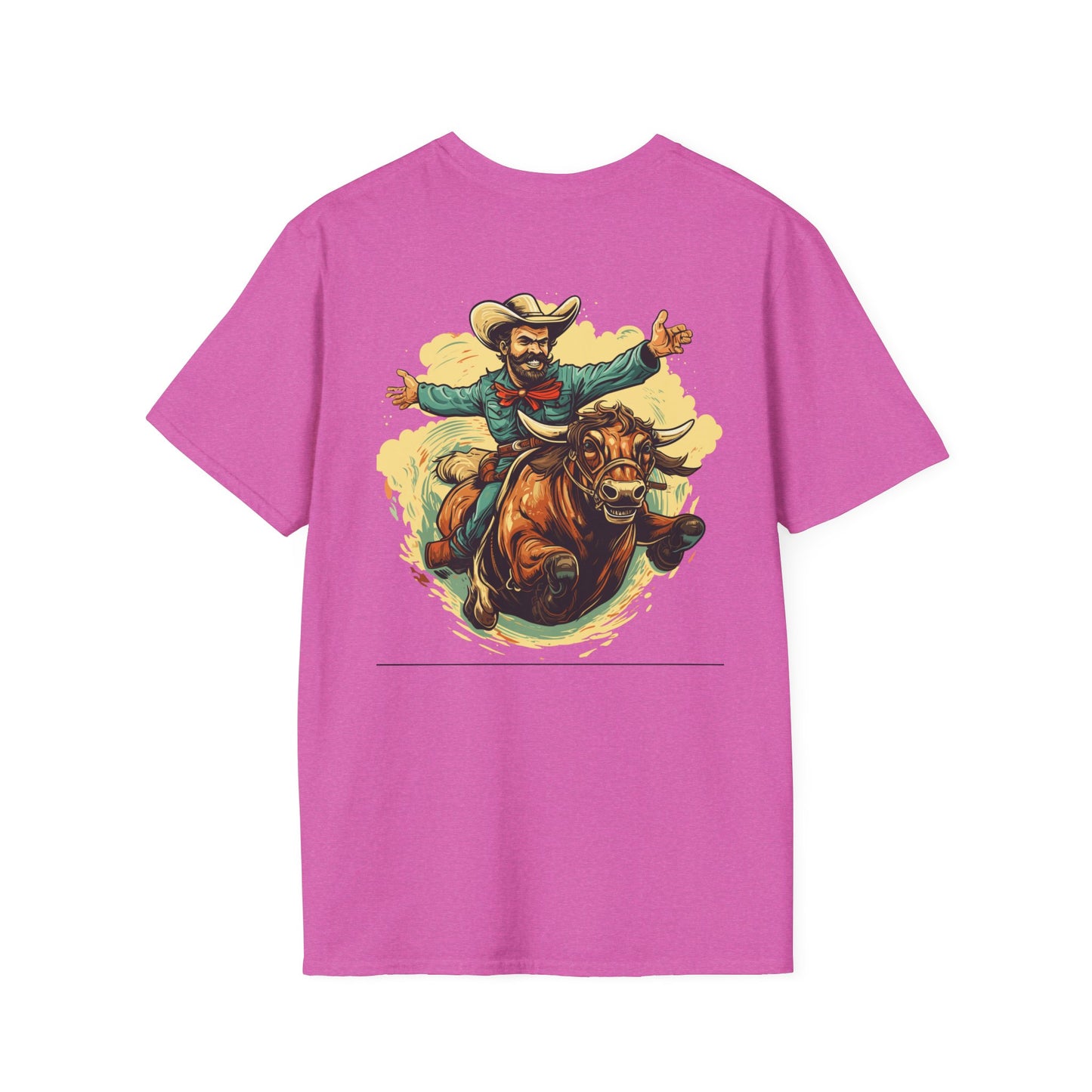 Bull Rider - Unisex Softstyle T-Shirt