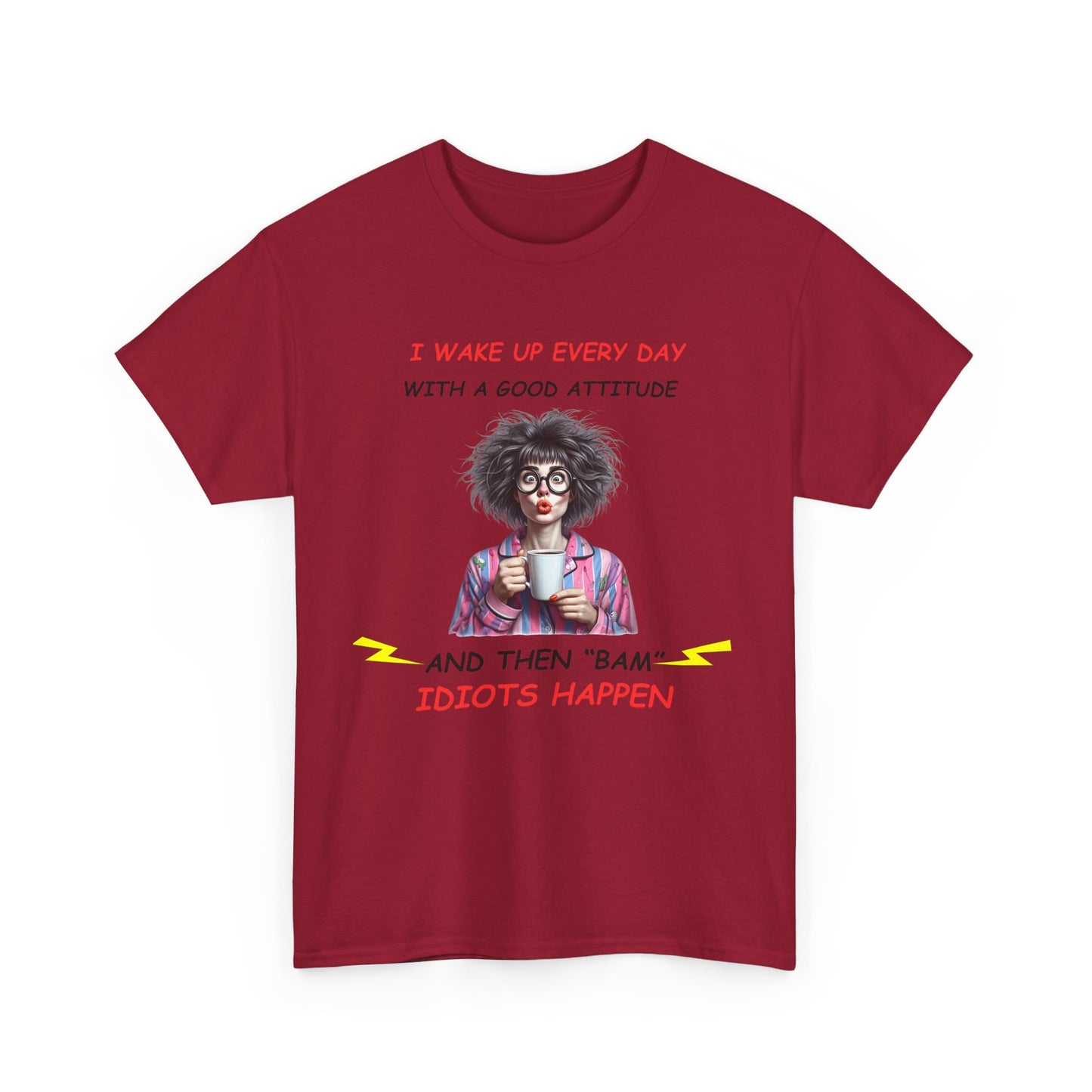 I Wake up - Unisex Heavy Cotton Tee - Mother's Day - T-Shirts