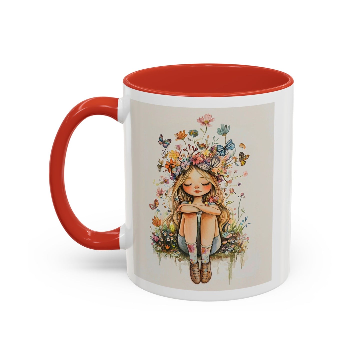 Girl - Accent Coffee Mug (11, 15oz)