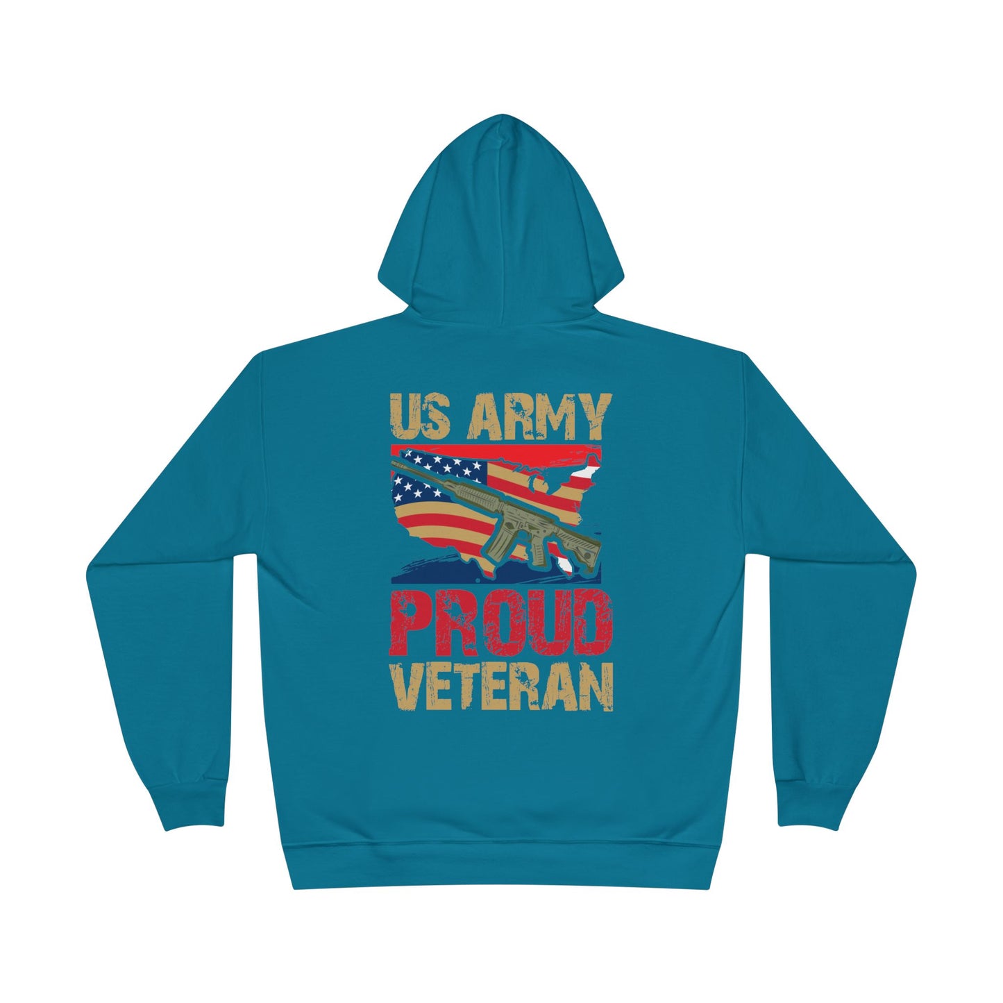 Military - Veteran - Unisex EcoSmart® Pullover Hoodie Sweatshirt