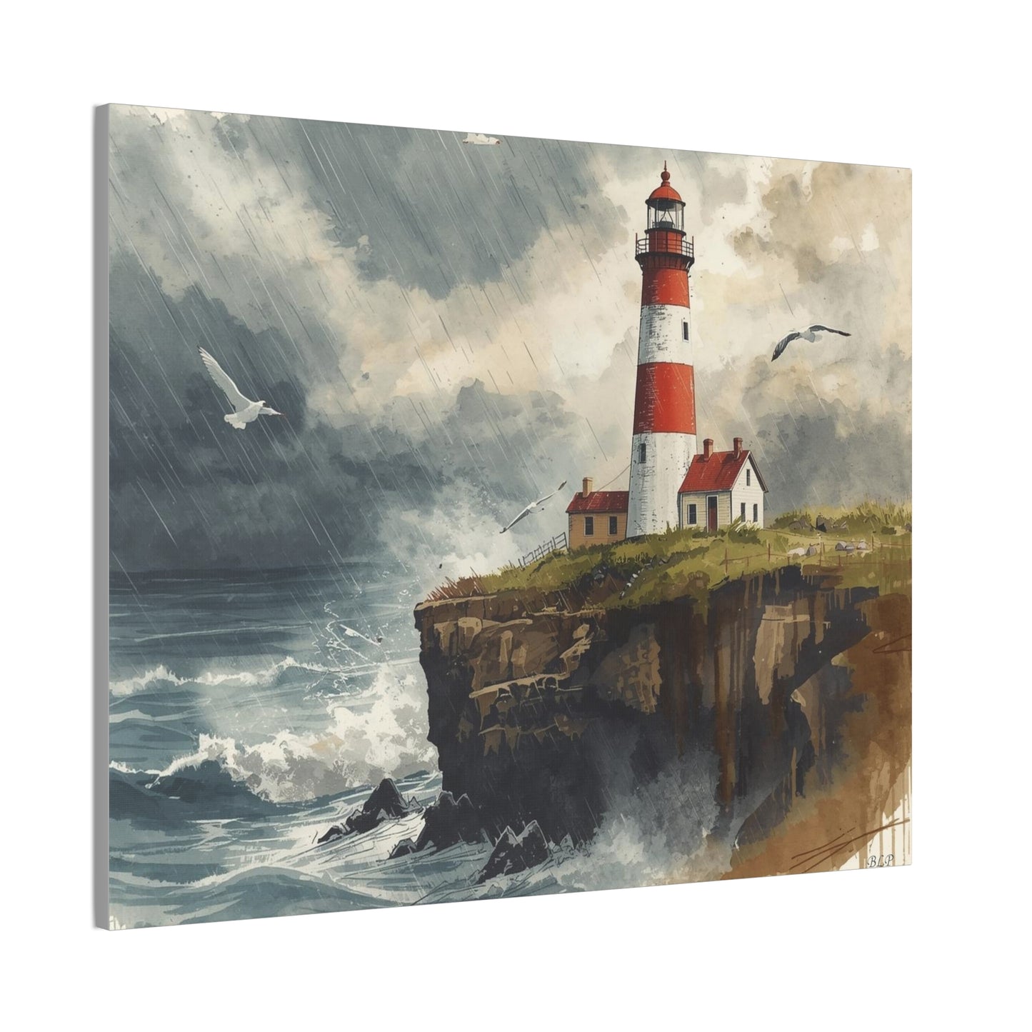 North Coast Light House - Canvas Stretched, 0.75" - 2026 Wall Art Places