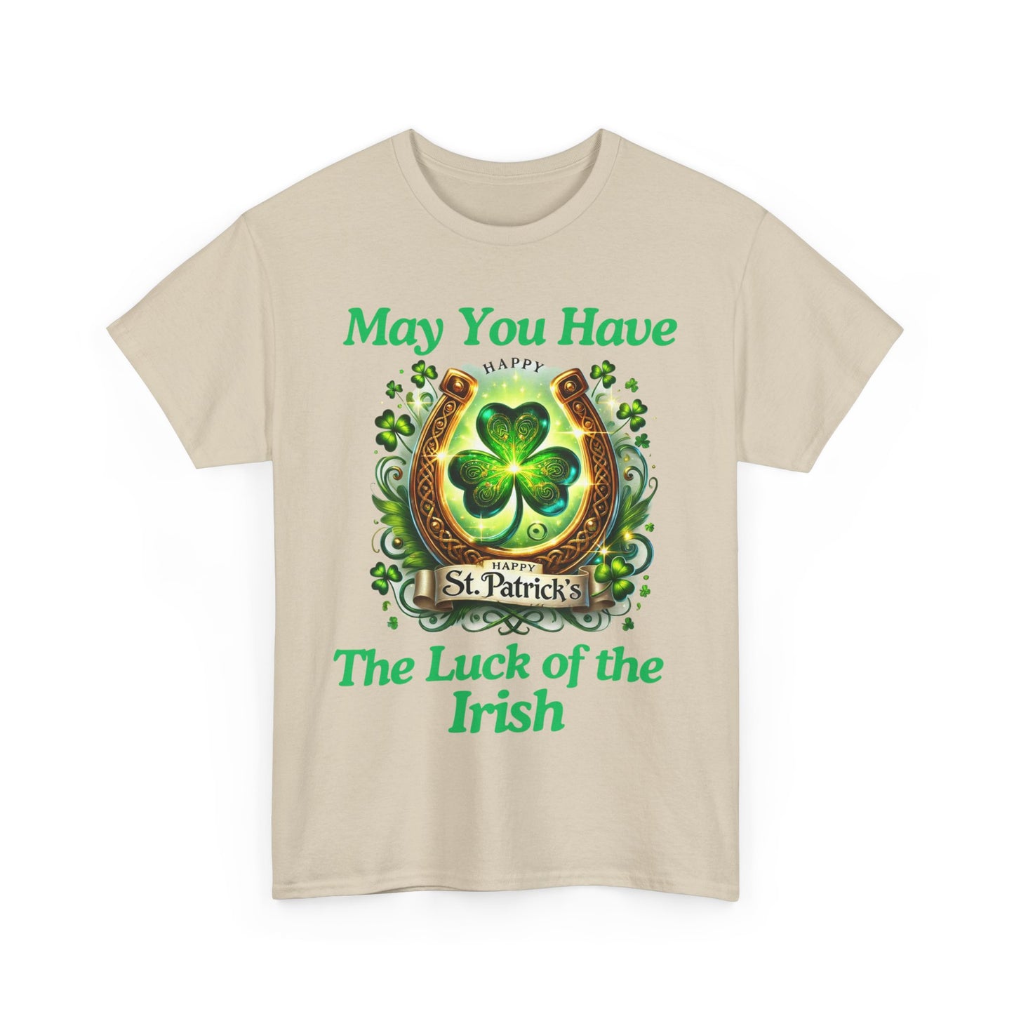 Luck of the Irish - Unisex Heavy Cotton Tee - St. Patrick's Day - T-Shirts