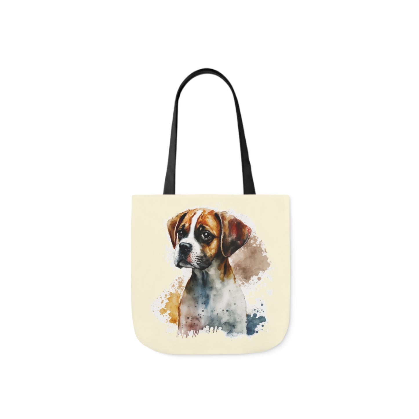 Boxer - Canvas Tote Bag, 5-Color Straps