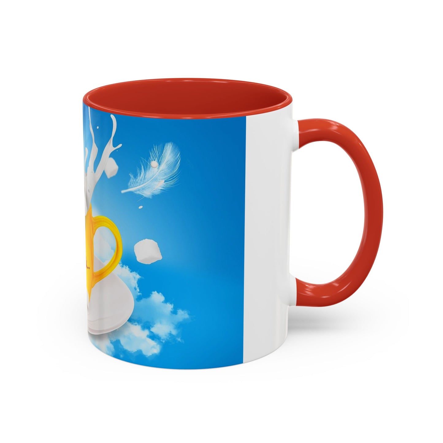 Coffee and Milk - Accent Coffee Mug (11, 15oz)