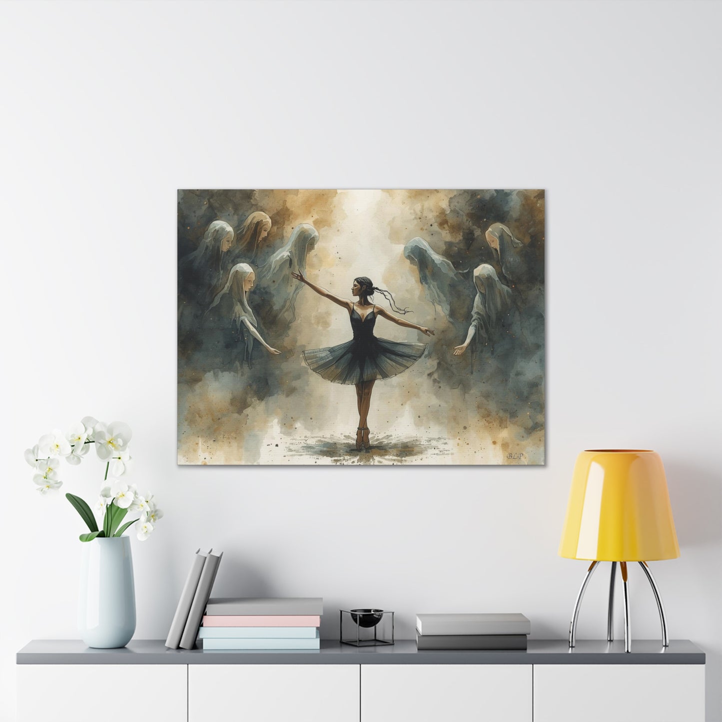 Haunted Ballerina - Canvas Stretched, 0.75" - Wall Art 2026 - Individuals