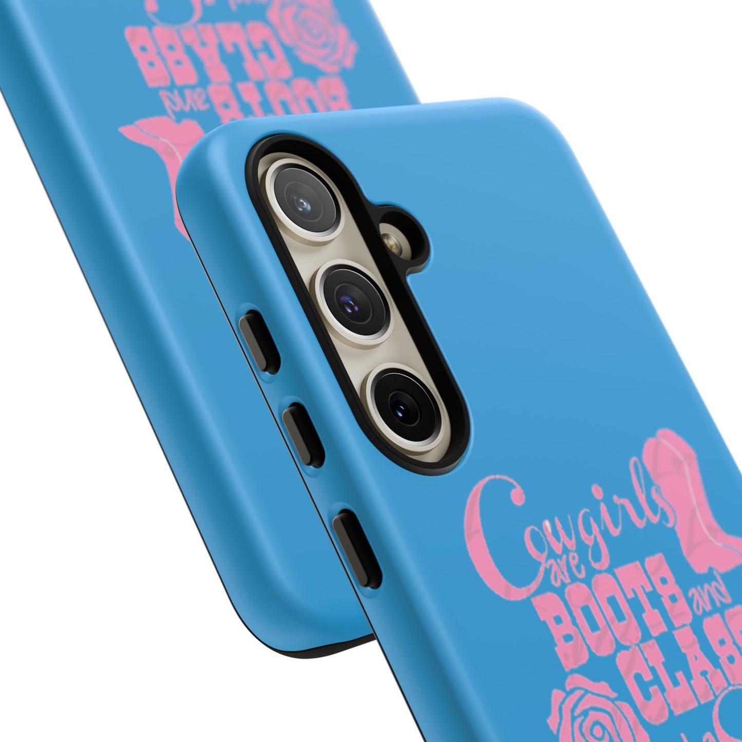 CowGirls are Boots -Tough Whimsical Phone Cases