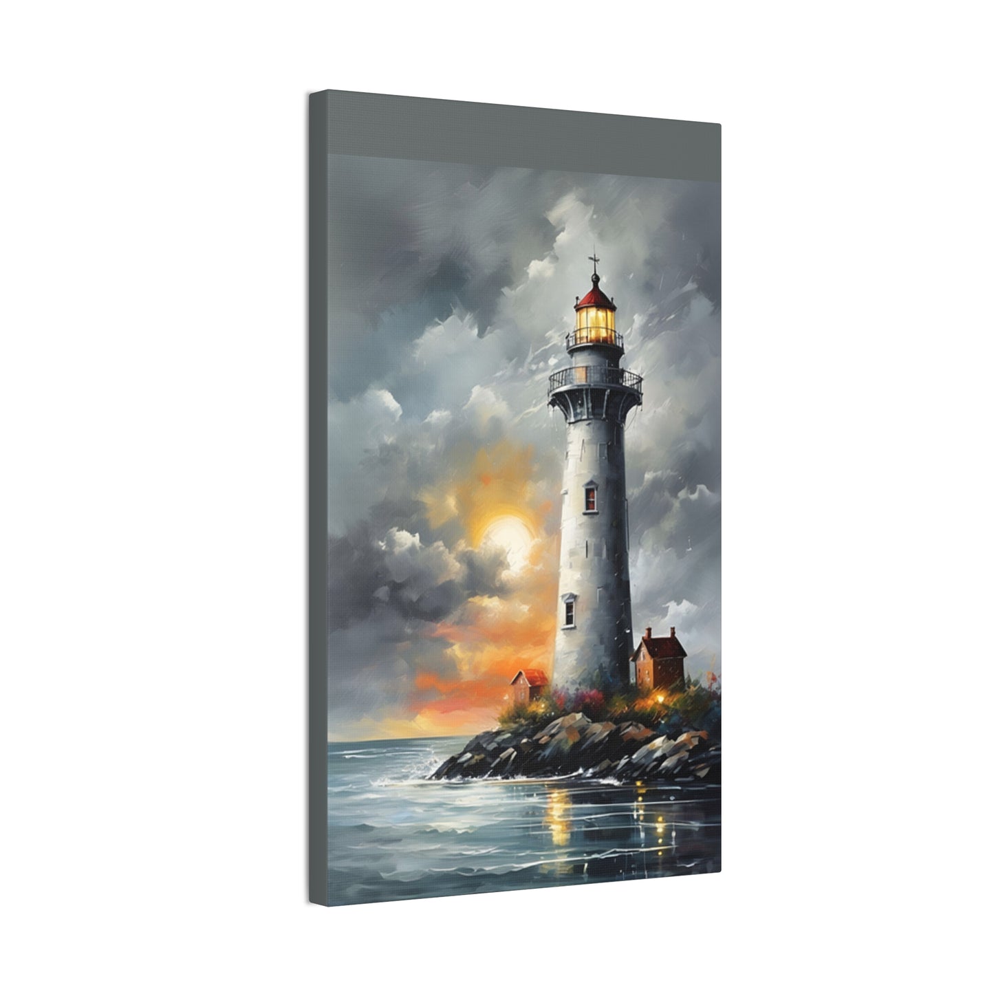 Light House - Canvas -Stretched, 0.75"