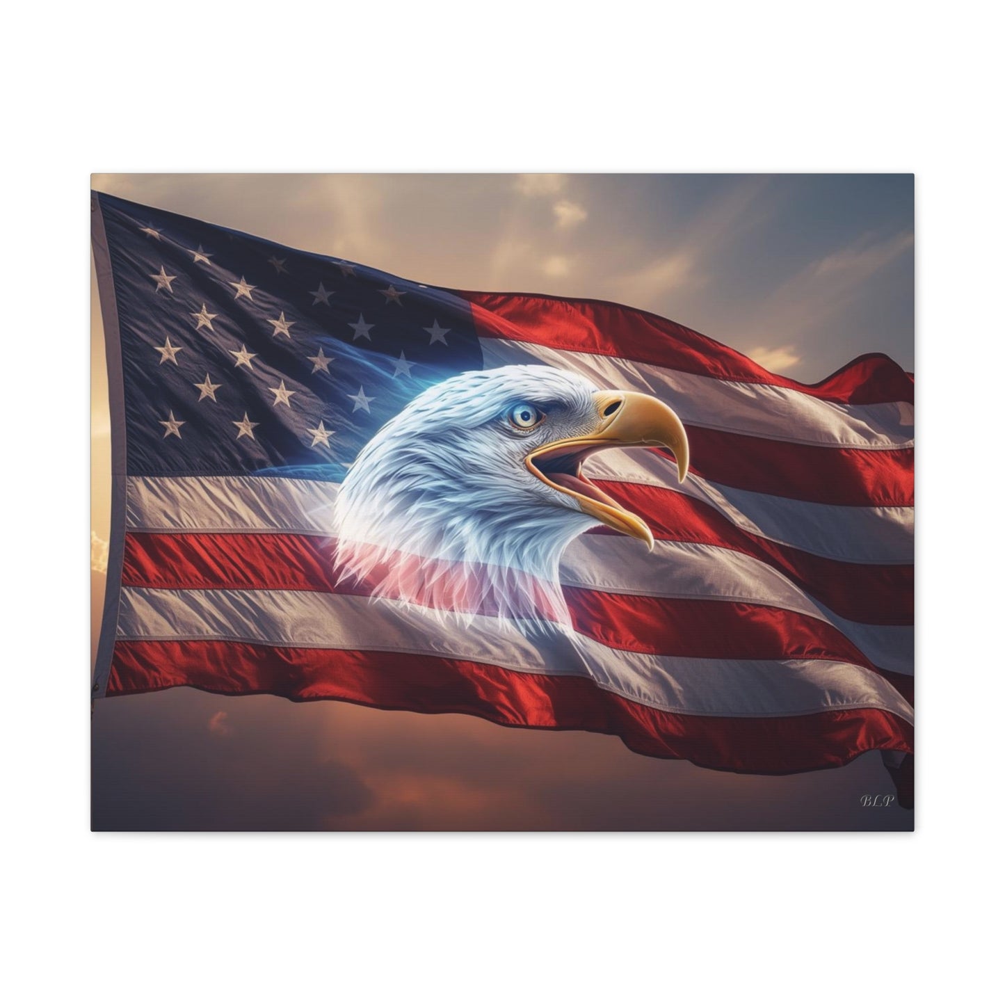 America - Canvas Stretched, 0.75" - 2026 Wall Art - Americana