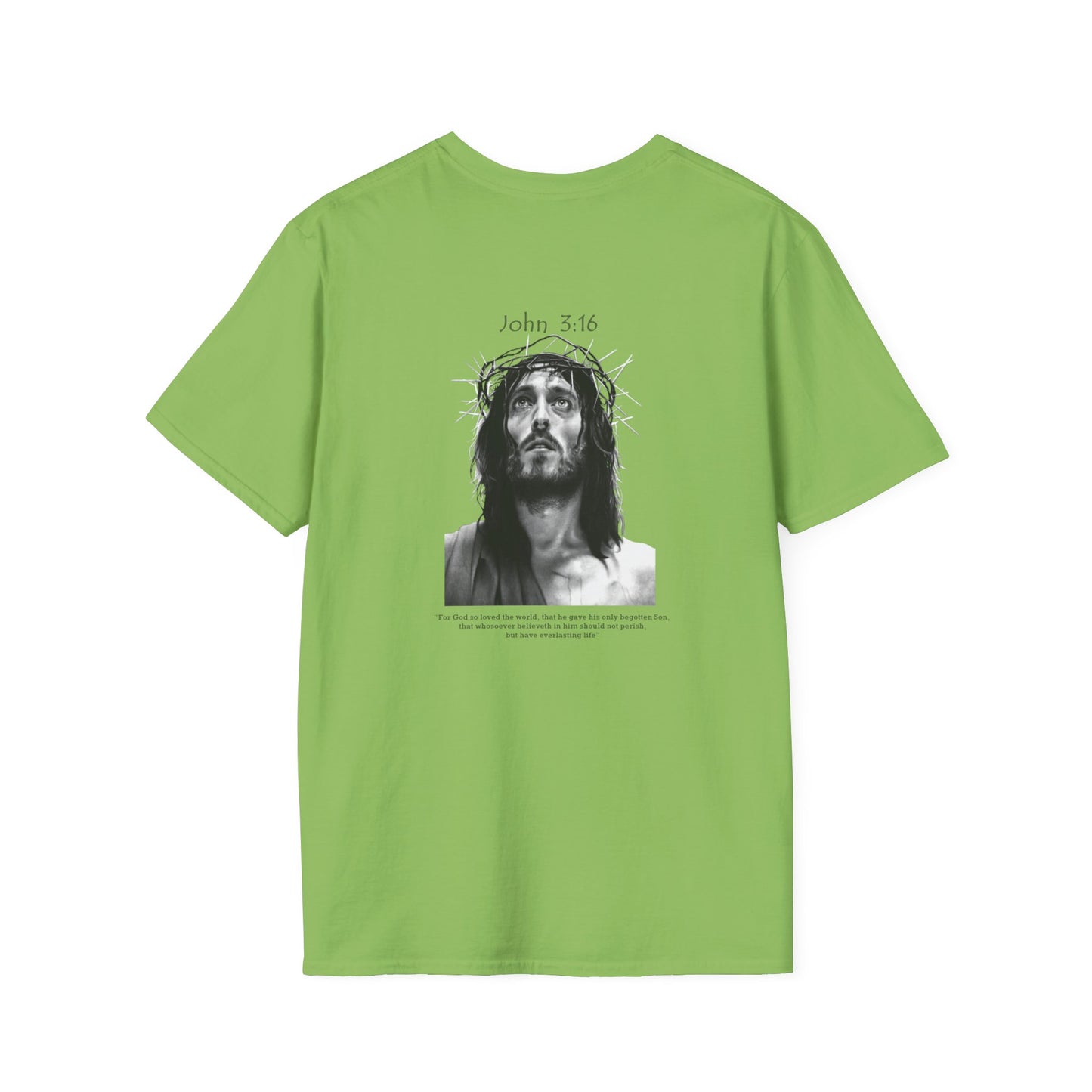 John 3:16 - Unisex Softstyle T-Shirt