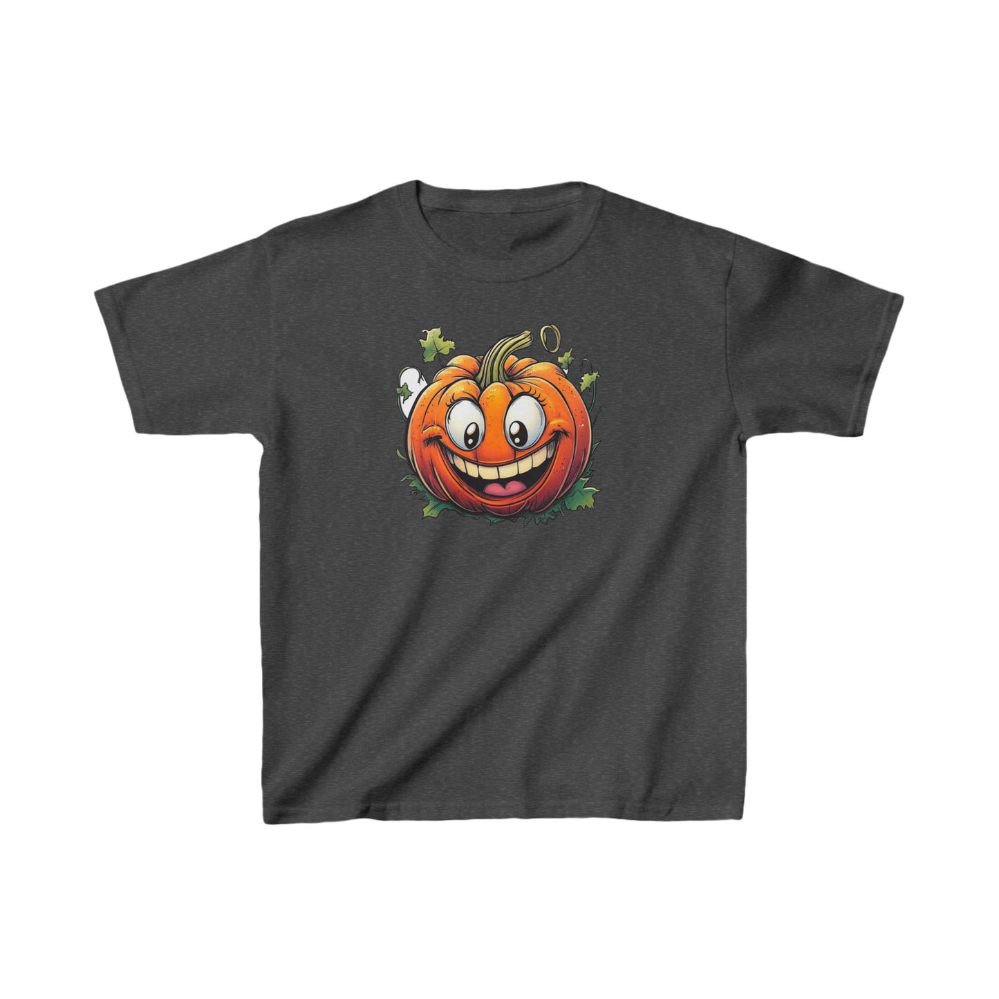 Kids - Happy Pumpkin -  Heavy Cotton™ T-Shirts