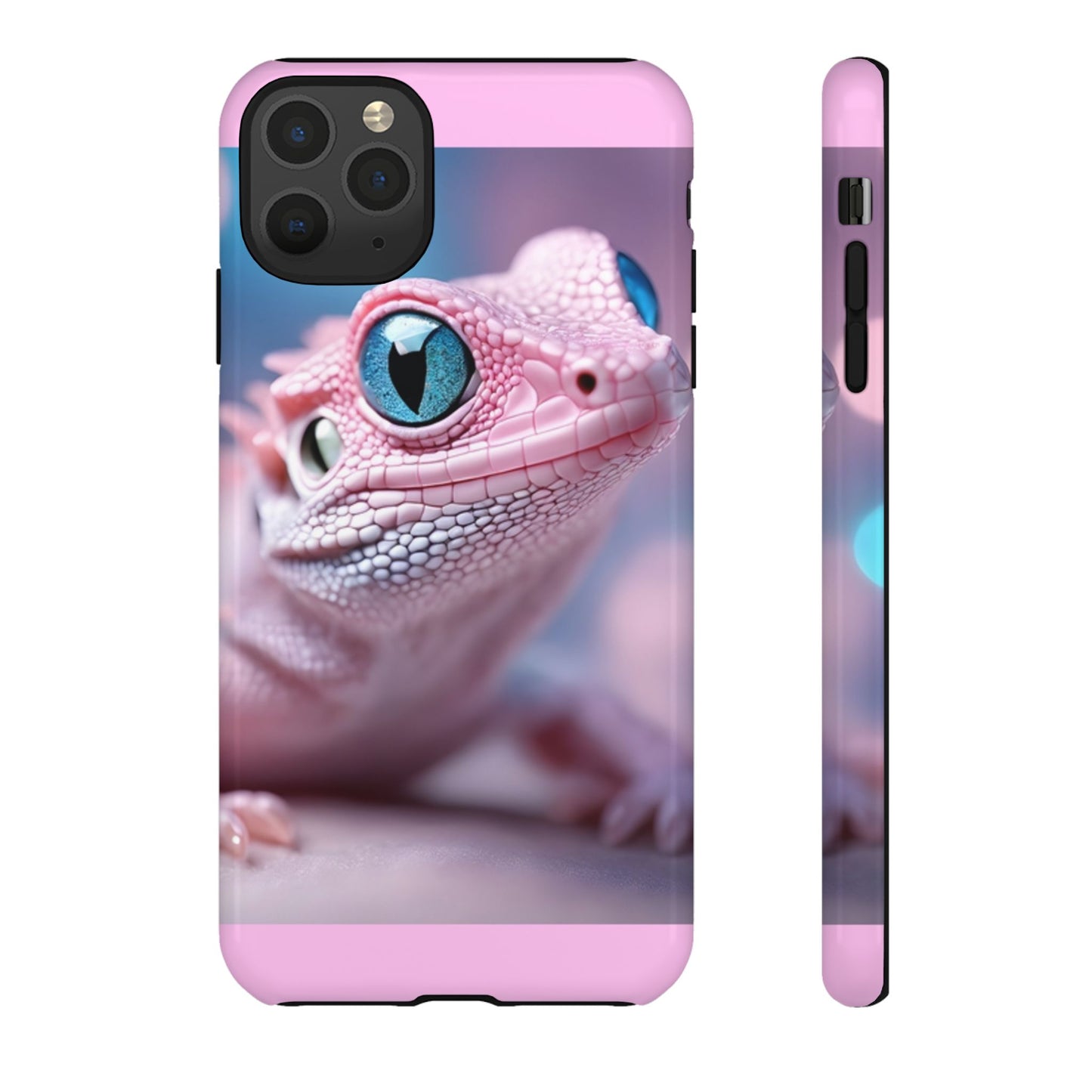 Pink Lizard - Whimsical Phone Cases