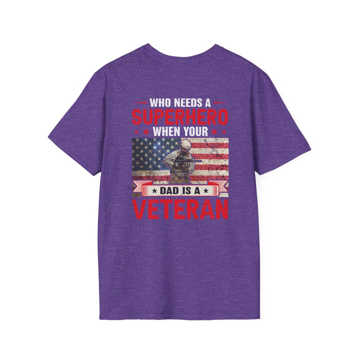 Military - Veteran - Unisex Softstyle T-Shirt