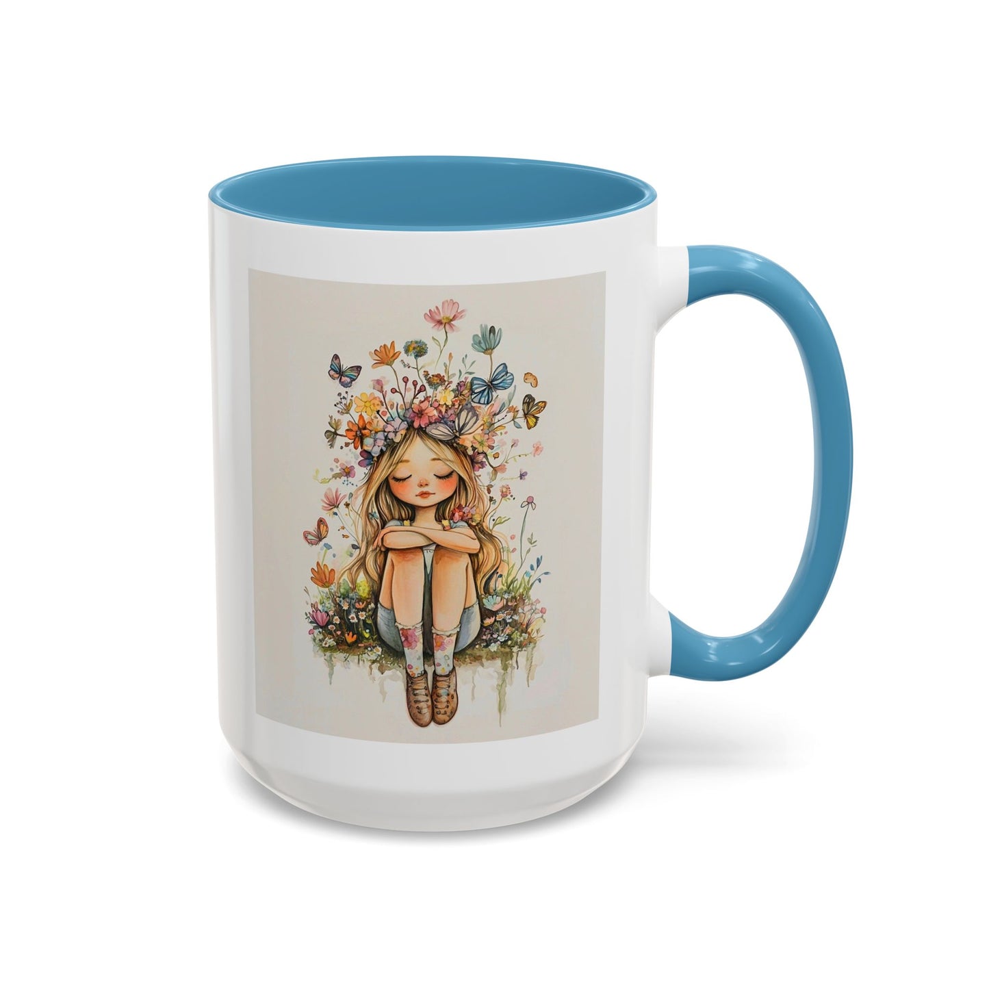 Girl - Accent Coffee Mug (11, 15oz)