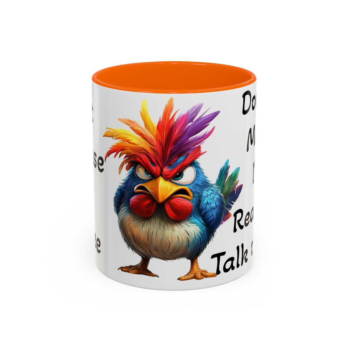 Just Because I'm Awake - Accent Coffee Mug (11, 15oz)