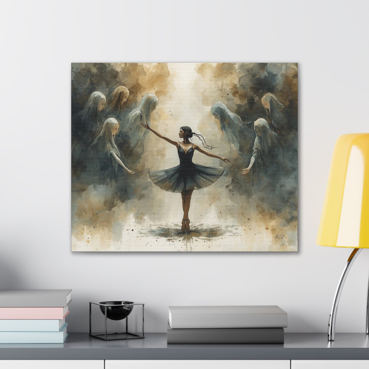 Haunted Ballerina - Canvas Stretched, 0.75" - Wall Art 2026 - Individuals