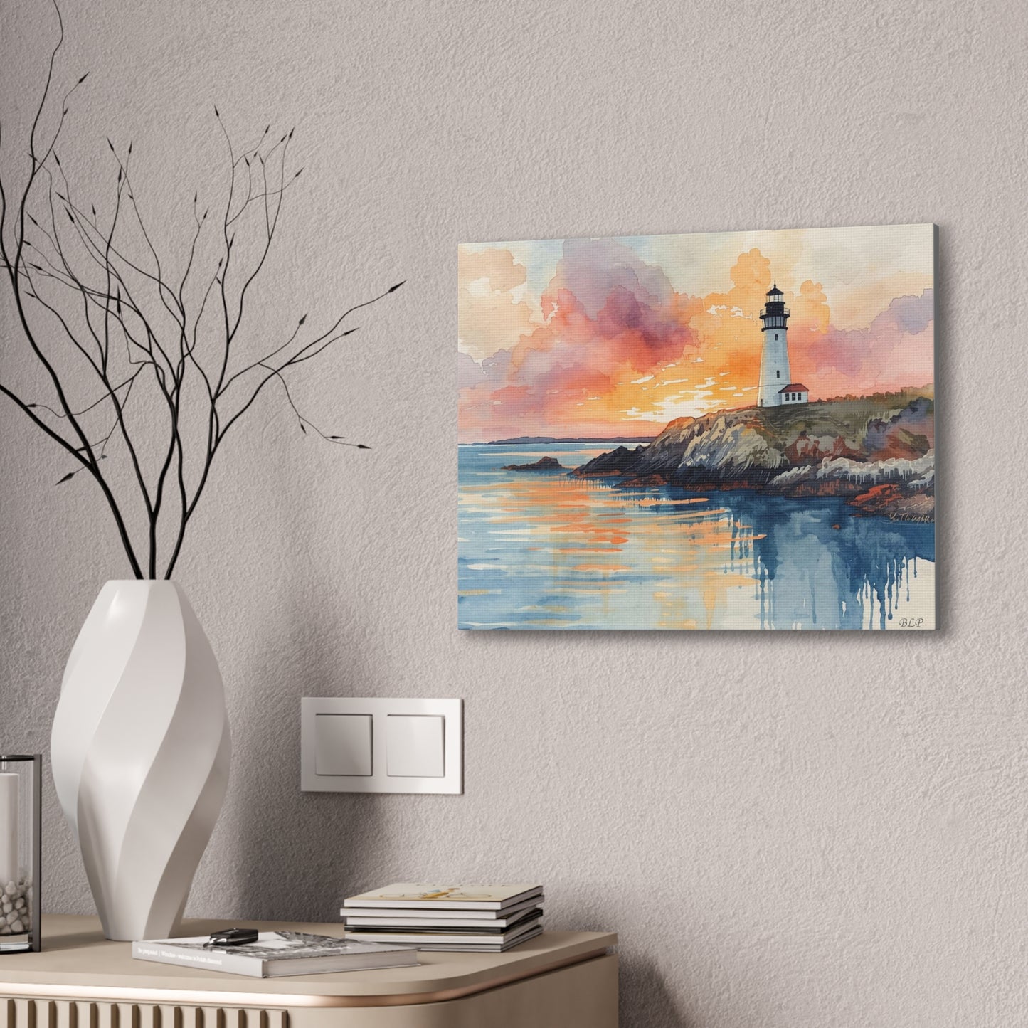 Standing Watch - Canvas Stretched, 0.75"- 2026 Wall Art - Places