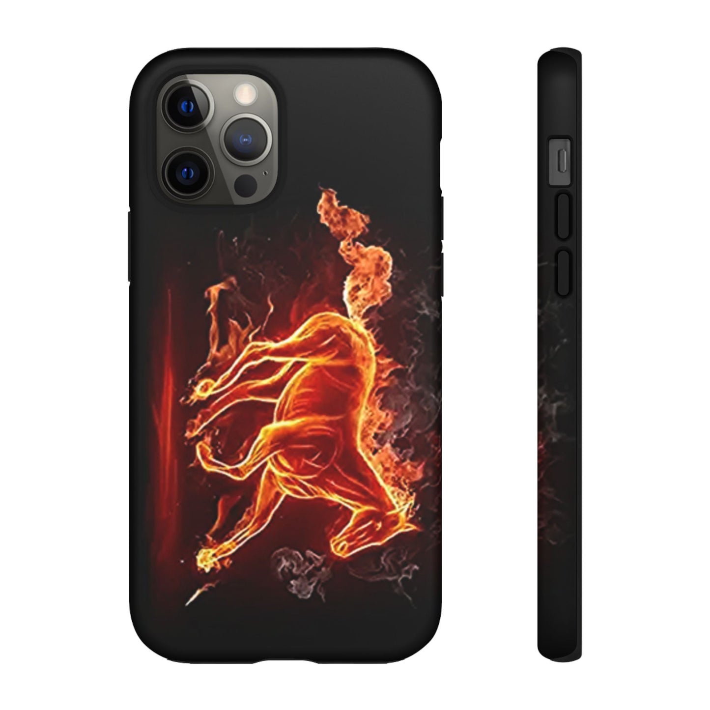 Burning Horse - Whimsical Phone Cases