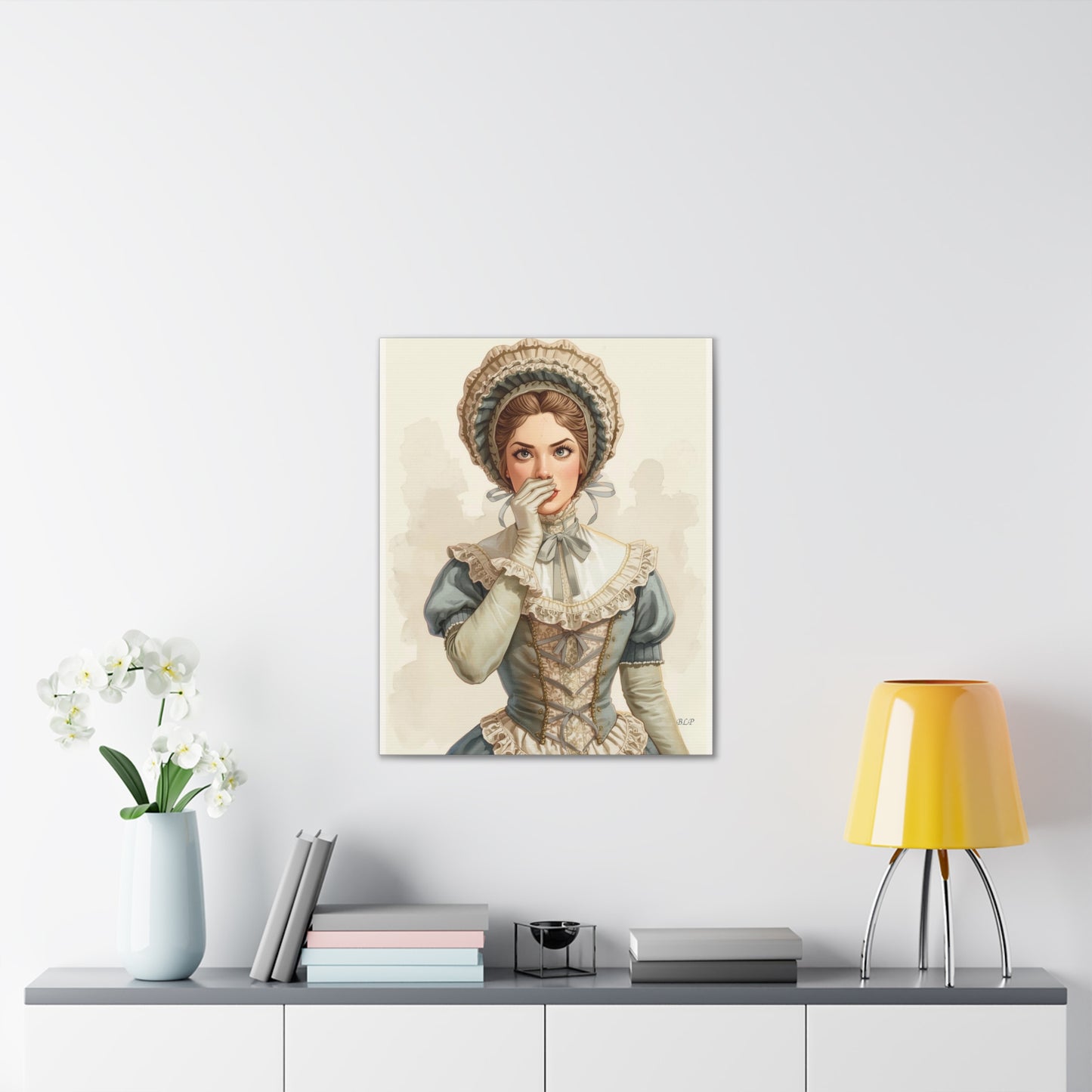 Victorian Woman - Canvas Stretched, 0.75" - 2026 Wall Art - Bathroom Humor