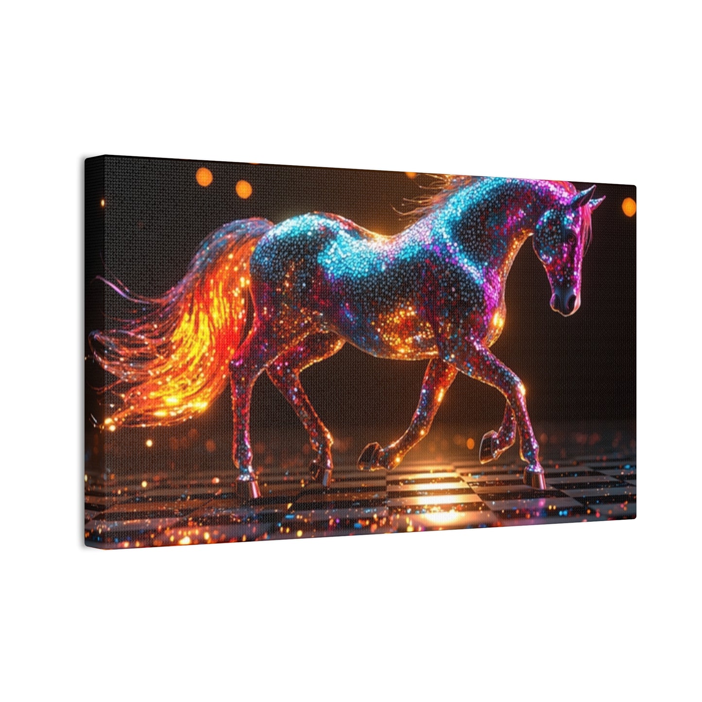 Bling Stallion - Canvas Stretched, 0.75"