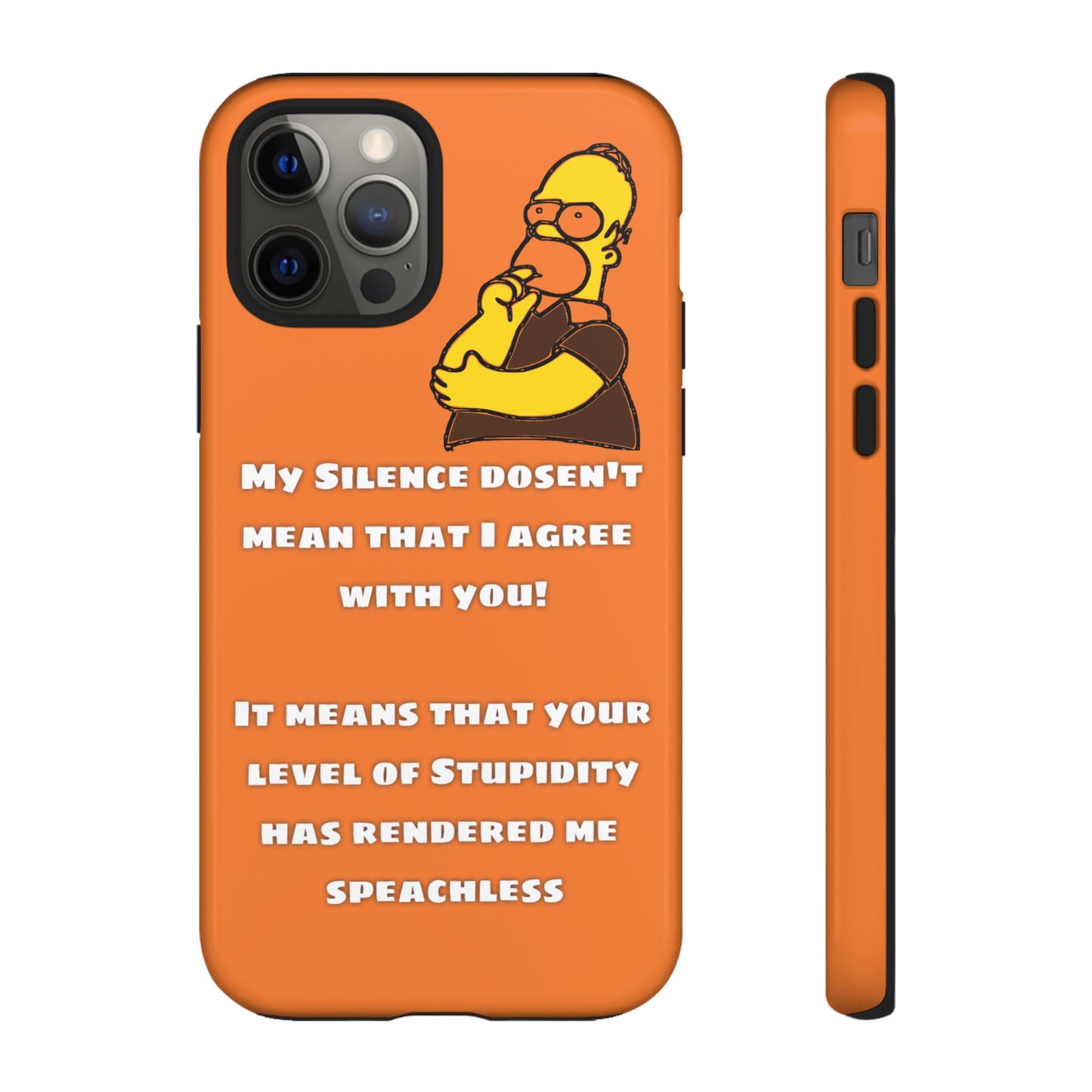 My Silence - Tough Cases - Whimsical Phone Cases