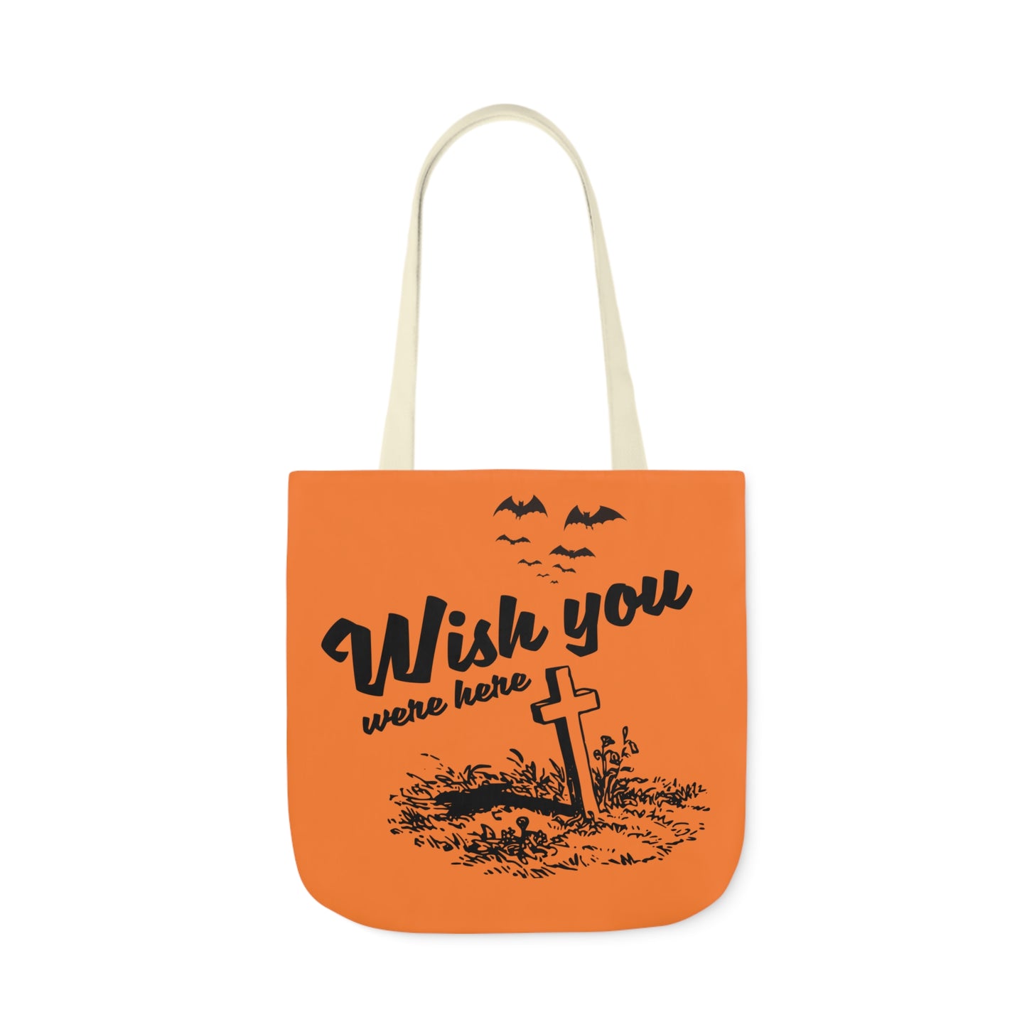 Wish you were here - Canvas Tote Bag, 5-Color Straps - Halloween