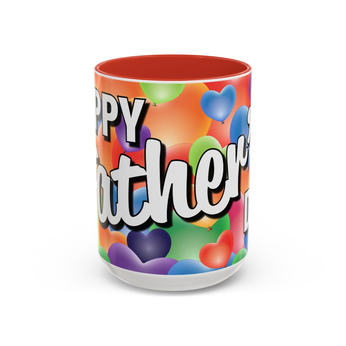 Happy Father's Day - Accent Coffee Mug (11, 15oz) - Father's Day