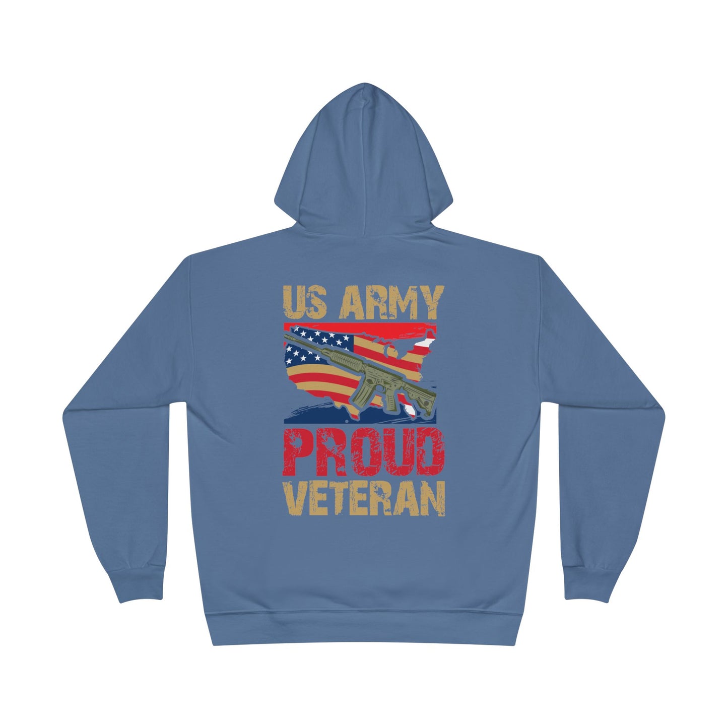 Military - Veteran - Unisex EcoSmart® Pullover Hoodie Sweatshirt