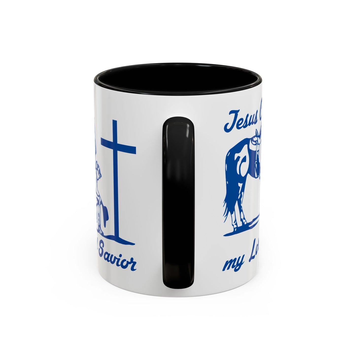 Lord and Savior - Accent Coffee Mug (11, 15oz) - Easter - Mother's Day - Father's Day