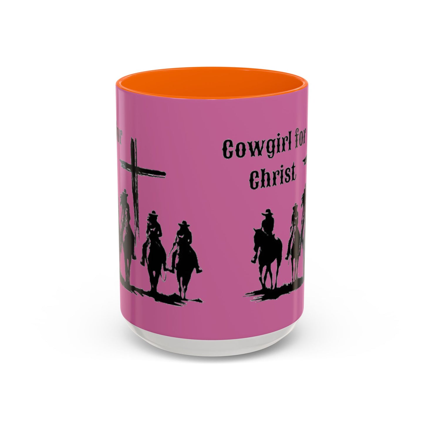 Cowgirl for Christ - Accent Coffee Mug (11, 15oz) - Easter - Mother's Day