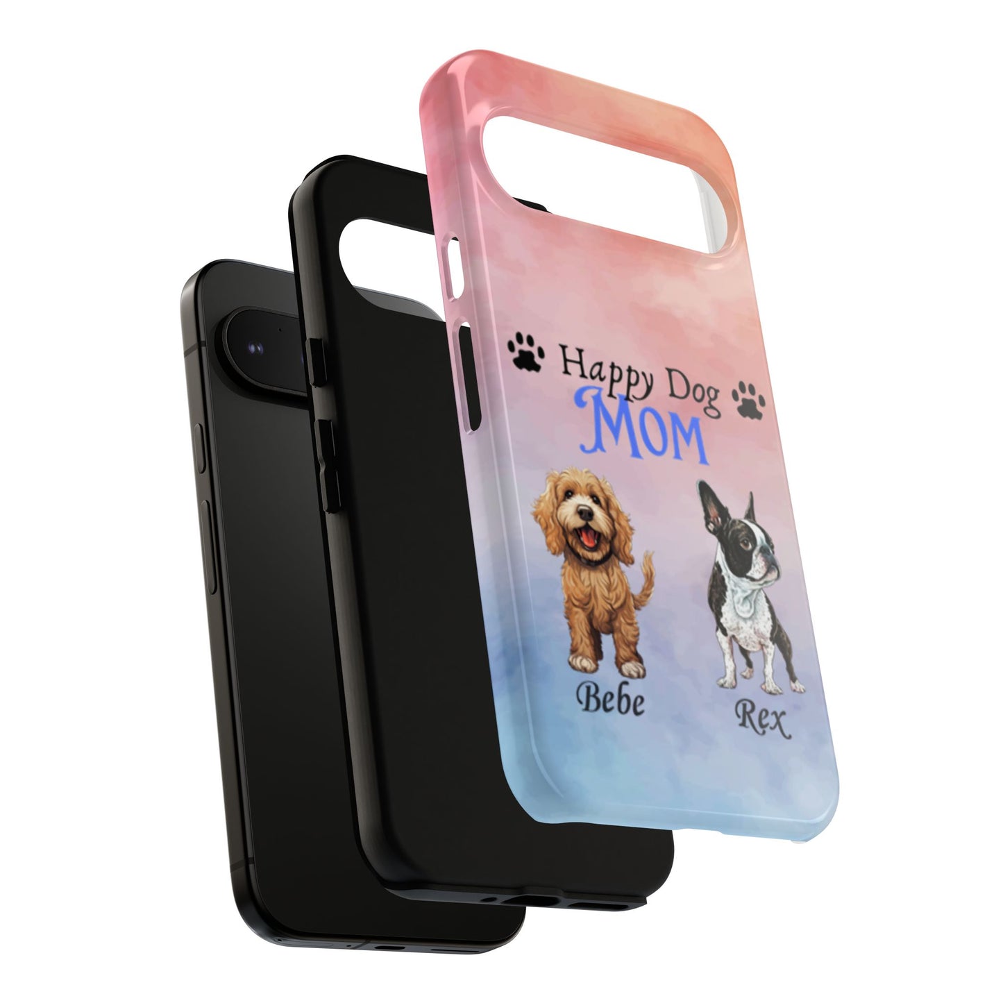 Dog Mom - Personalized - Whimsical Phone Cases - Mother's Day