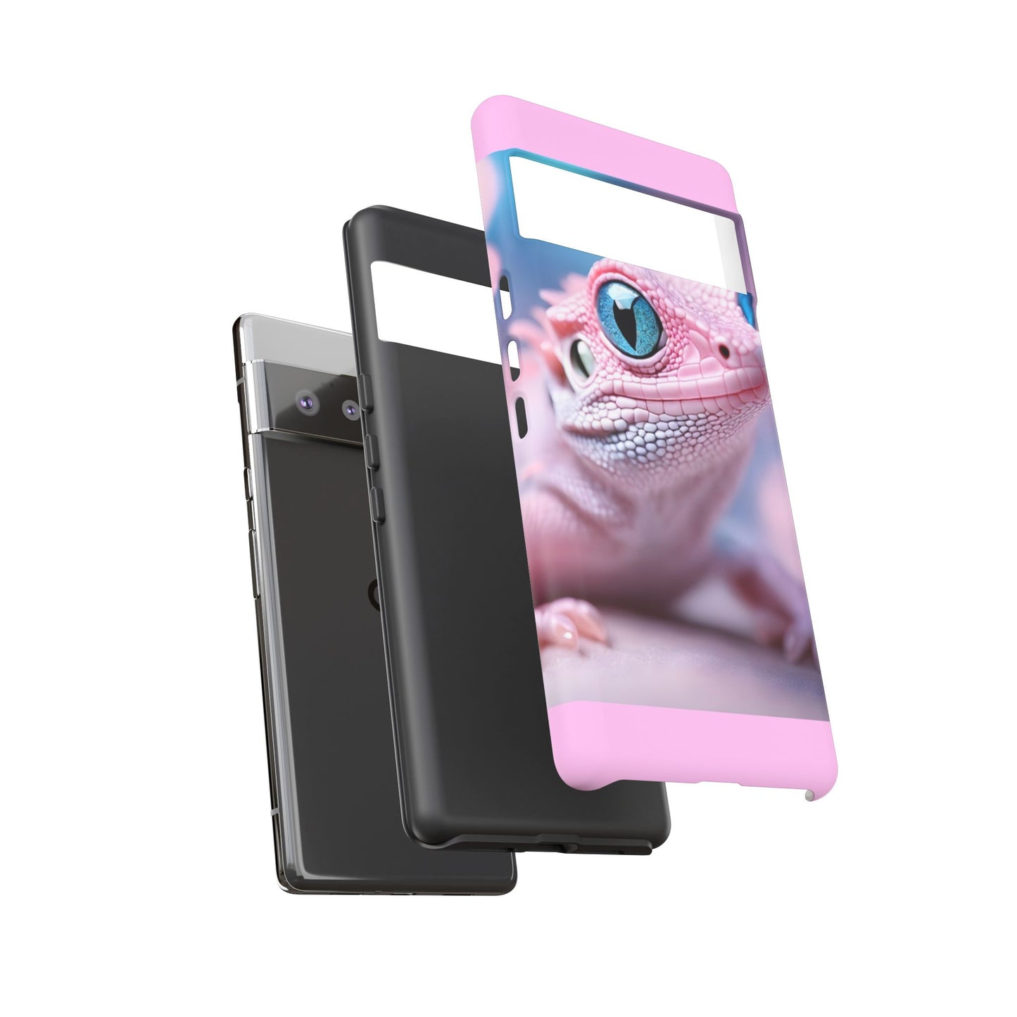 Pink Lizard - Whimsical Phone Cases