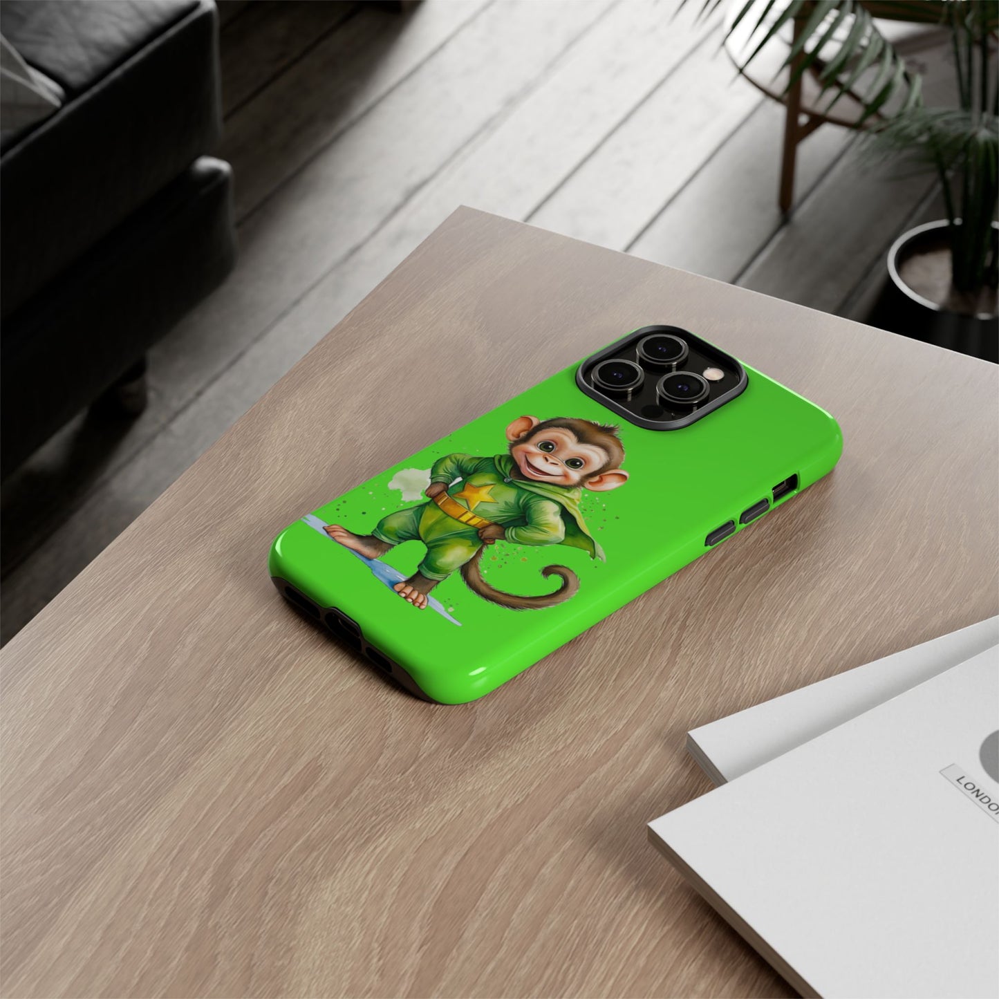 Super Chimp - Tough Whimsical Phone Cases