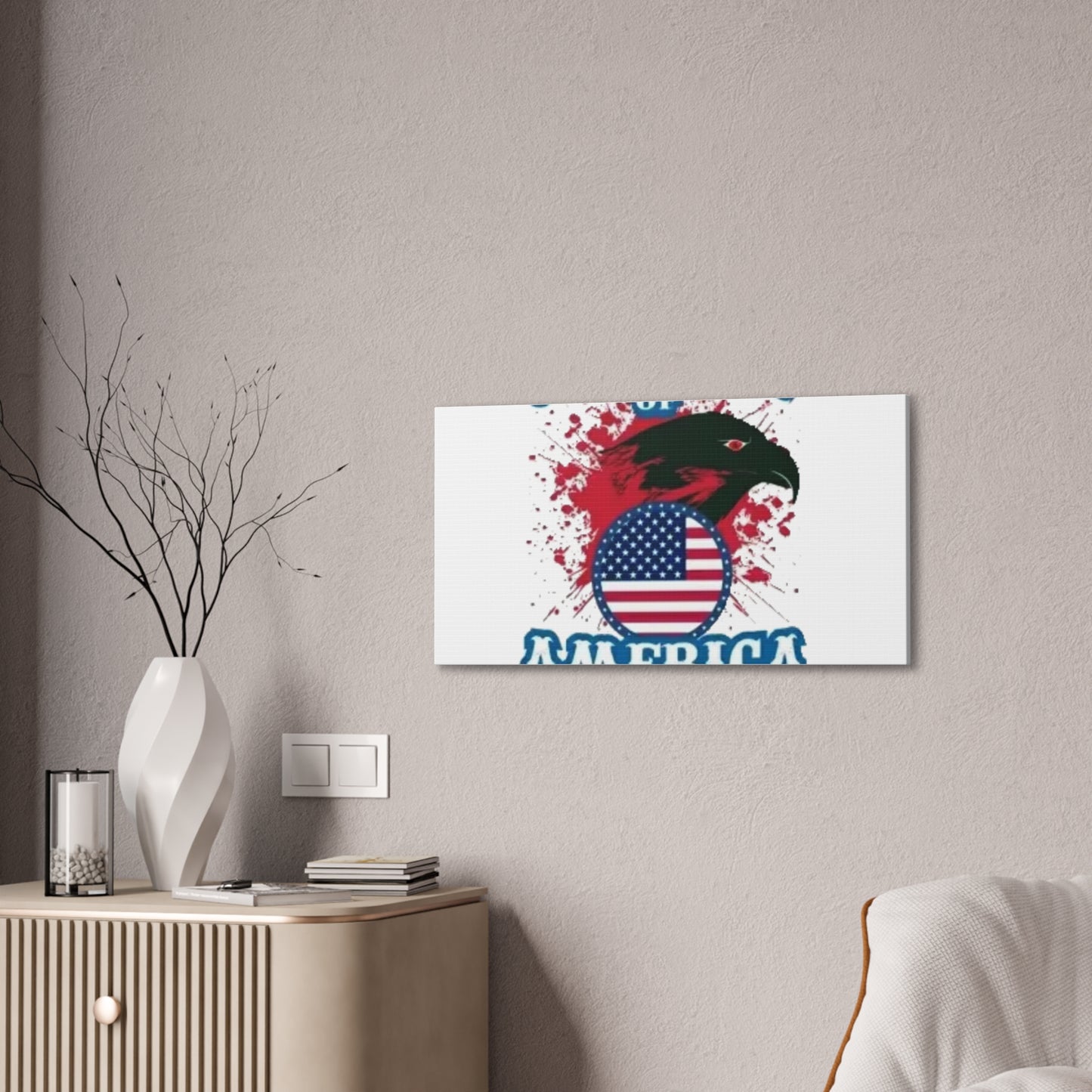 United States of America - Canvas Stretched, 0.75"