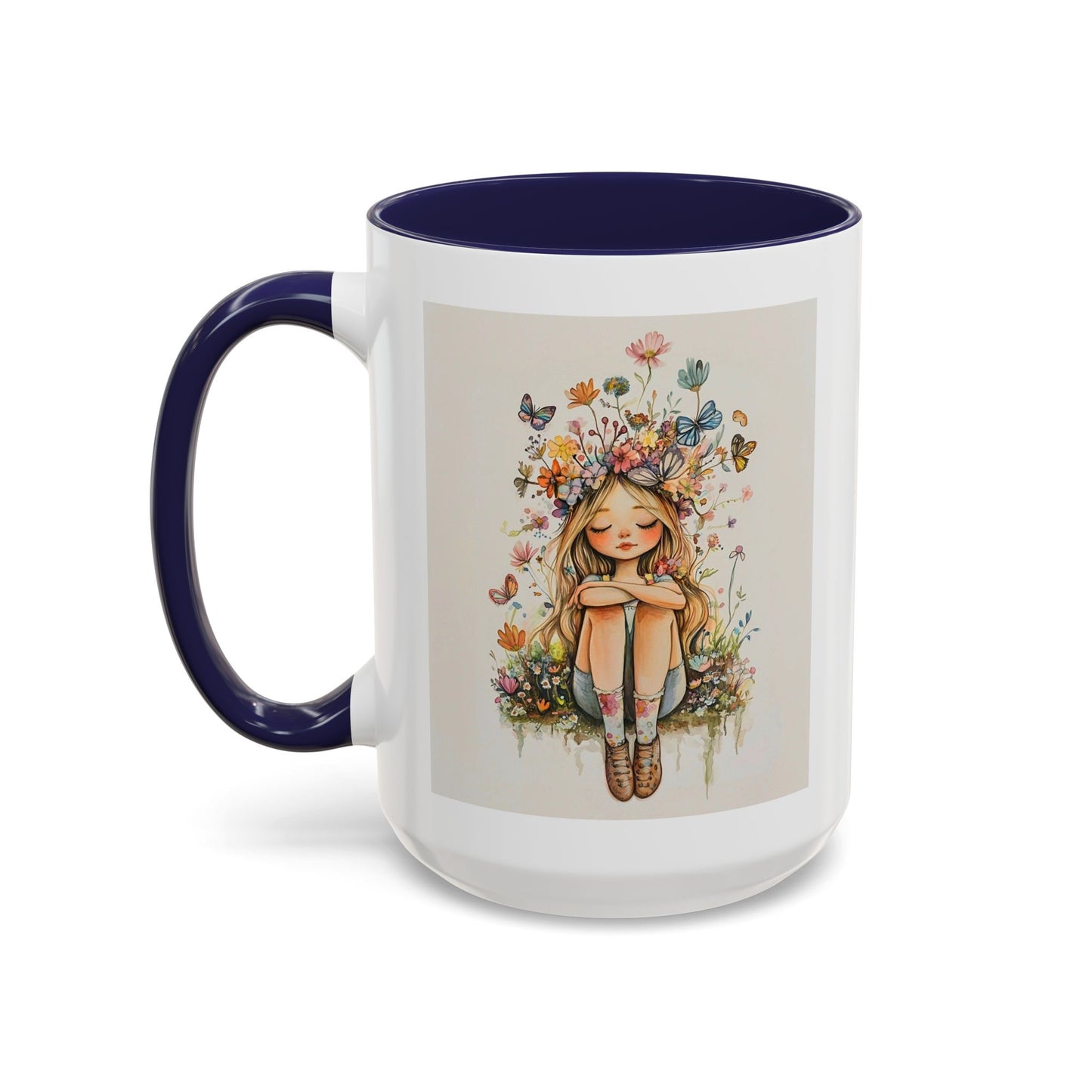 Girl - Accent Coffee Mug (11, 15oz)