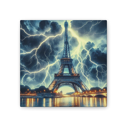 Eiffel Tower - Canvas Stretched, 0.75"