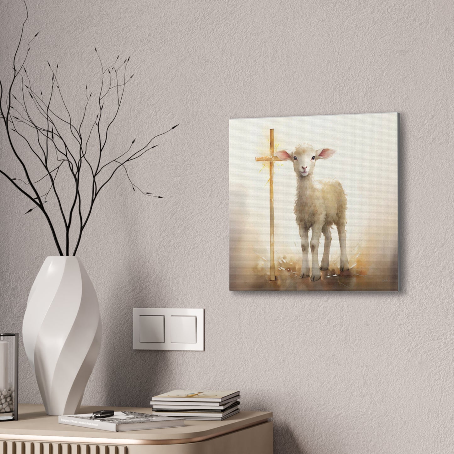Lamb of God -Canvas Stretched, 0.75" - 2026 Wall Art - Religion