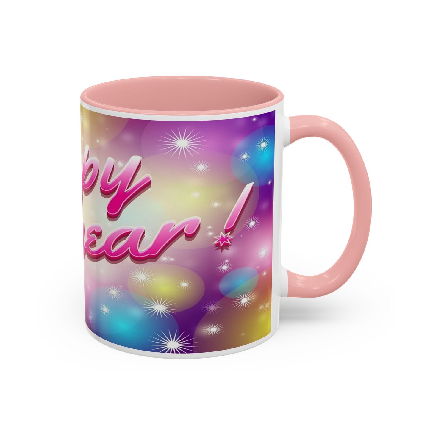 Happy New Year - Accent Coffee Mug (11, 15oz)